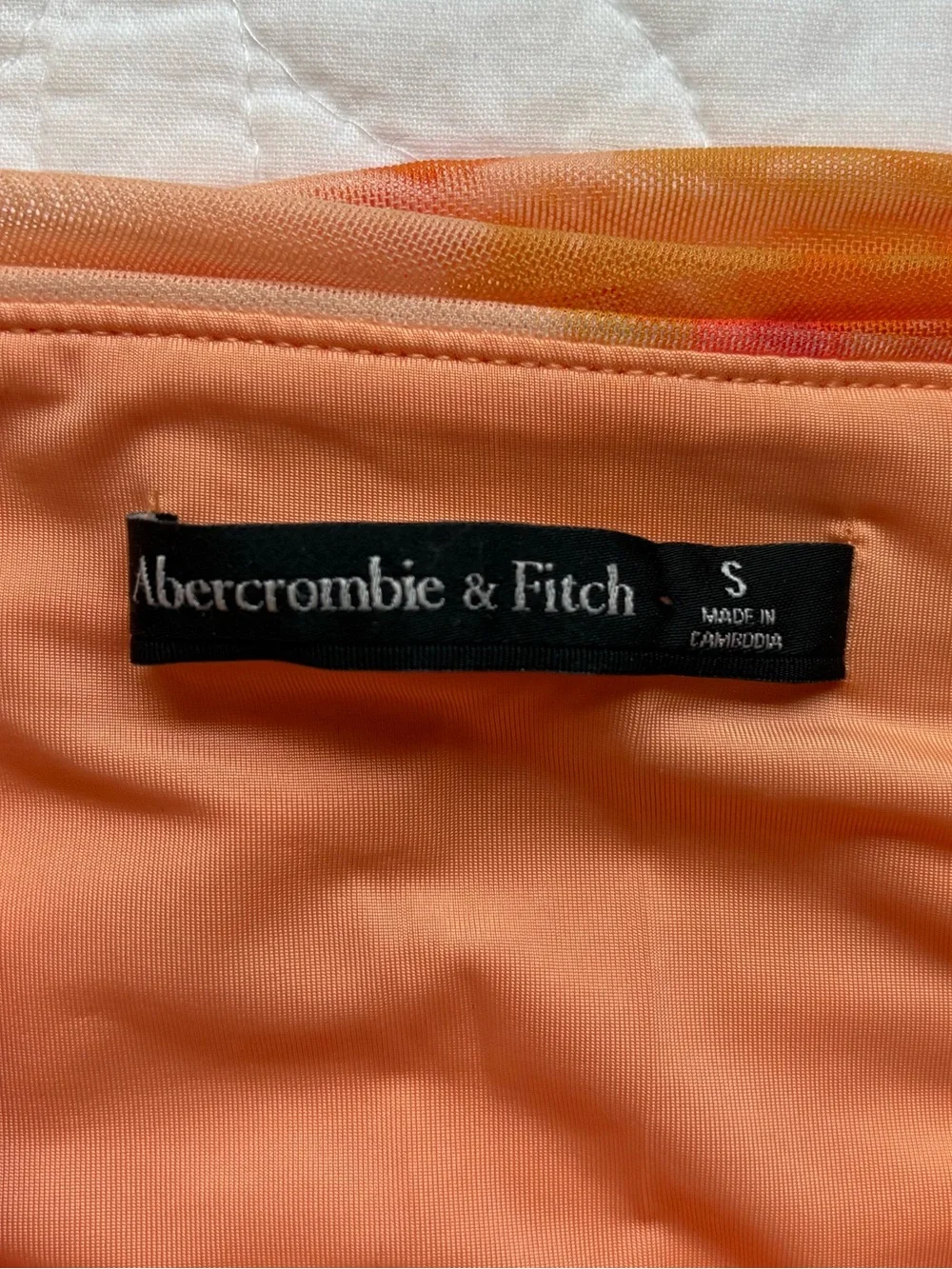 Abercrombie & Fitch flattering strapless